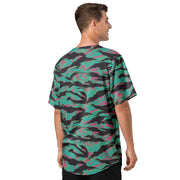 Tiger Stripe Miami CAMO Unisex Baseball Jersey