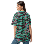 Tiger Stripe Miami CAMO Unisex Baseball Jersey