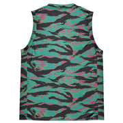 Tiger Stripe Miami CAMO Unisex Basketball Jersey