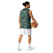 Tiger Stripe Miami CAMO Unisex Basketball Jersey