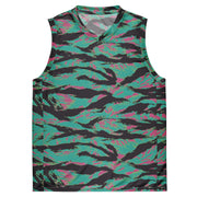Tiger Stripe Miami CAMO Unisex Basketball Jersey