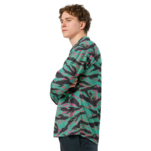 Tiger Stripe Miami CAMO Unisex Hockey Fan Jersey - 2XS