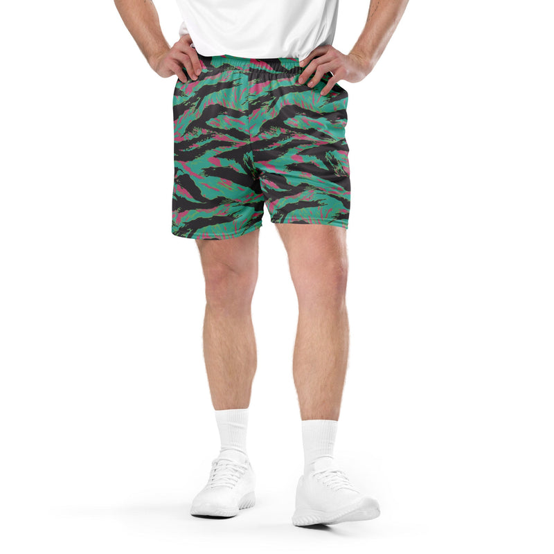 Tiger Stripe Miami CAMO Unisex Mesh Shorts
