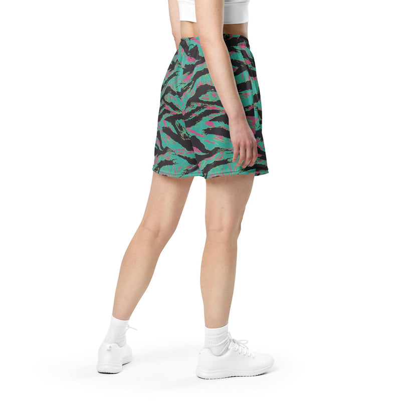 Tiger Stripe Miami CAMO Unisex Mesh Shorts