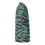 Tiger Stripe Miami CAMO Unisex Short-Sleeve Button Shirt - Button-Up
