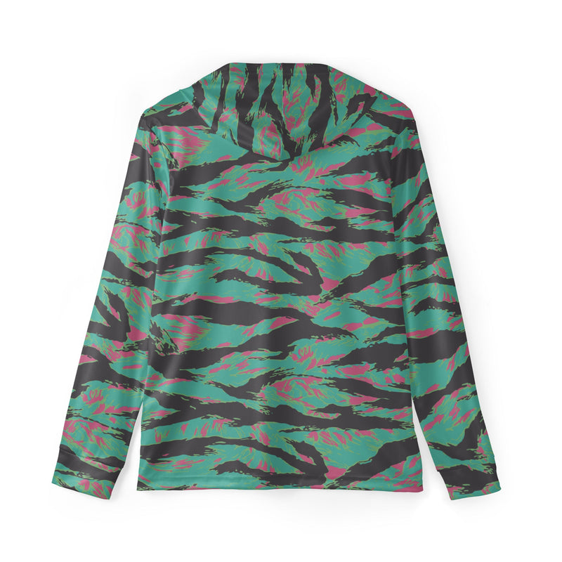 Tiger Stripe Miami CAMO Unisex Sports Warmup Hoodie