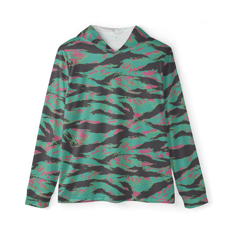 Tiger Stripe Miami CAMO Unisex Sports Warmup Hoodie - XS