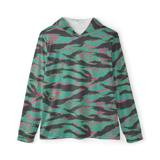 Tiger Stripe Miami CAMO Unisex Sports Warmup Hoodie - XS