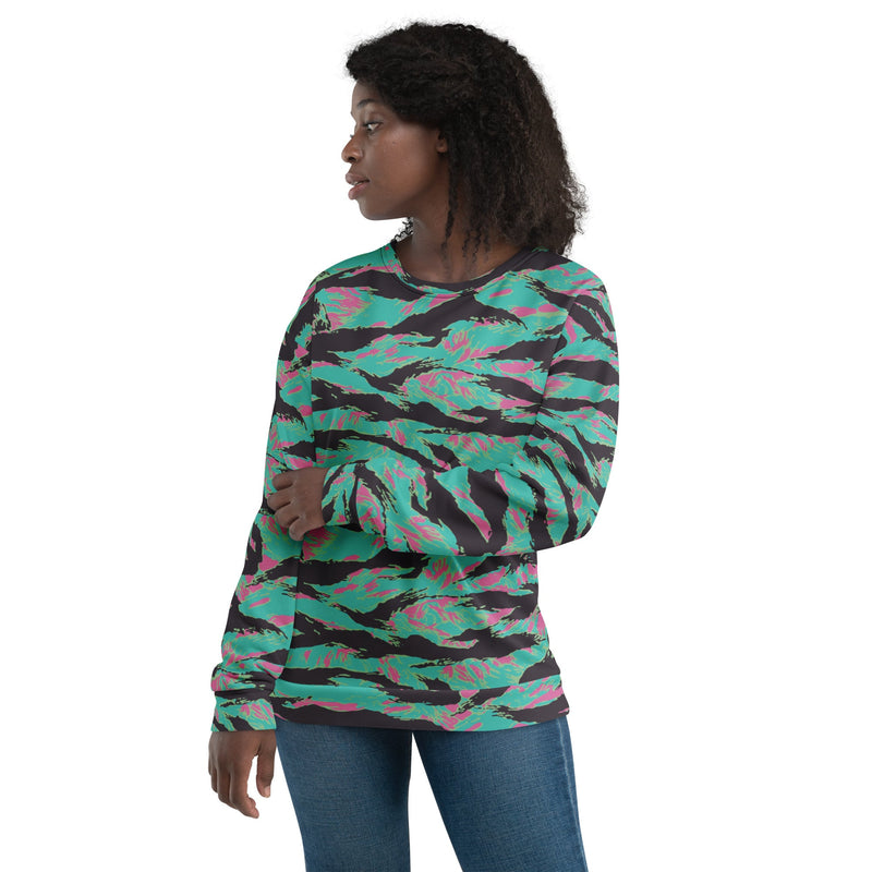 Tiger Stripe Miami CAMO Unisex Sweatshirt