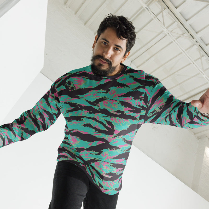 Tiger Stripe Miami CAMO Unisex Sweatshirt