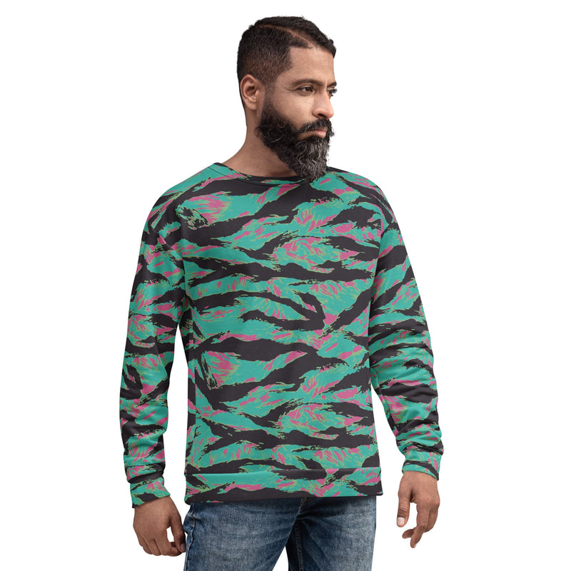 Tiger Stripe Miami CAMO Unisex Sweatshirt