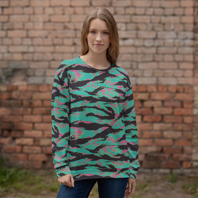 Tiger Stripe Miami CAMO Unisex Sweatshirt