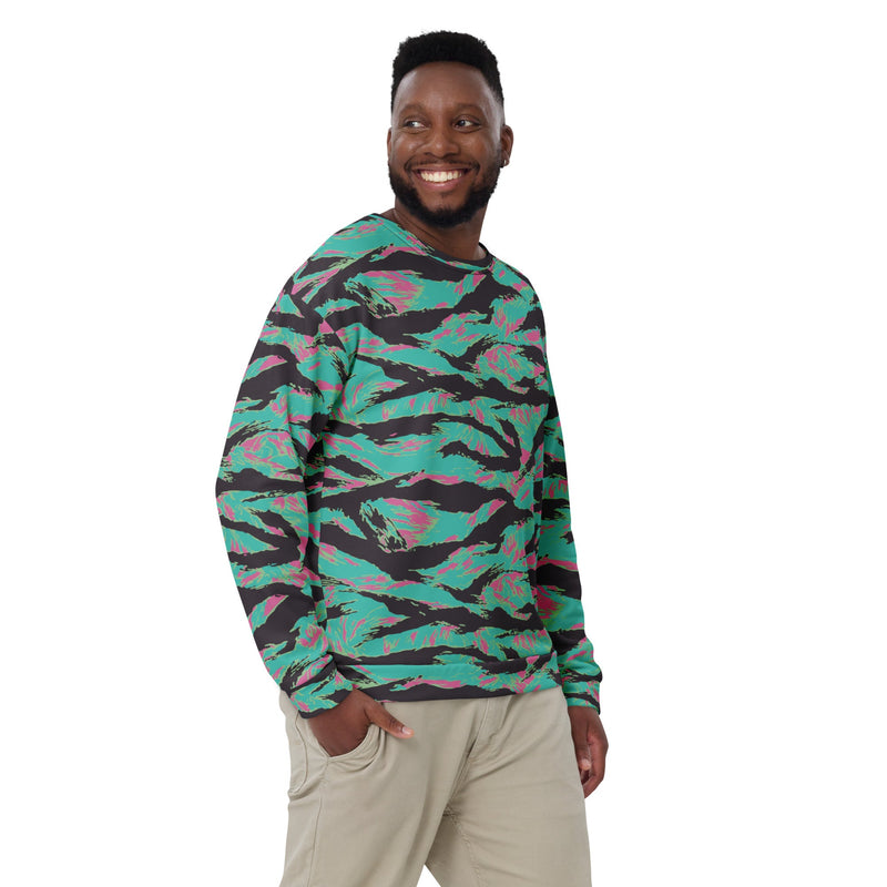 Tiger Stripe Miami CAMO Unisex Sweatshirt