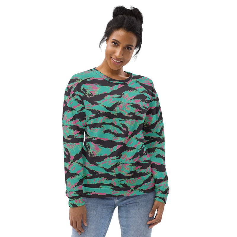 Tiger Stripe Miami CAMO Unisex Sweatshirt