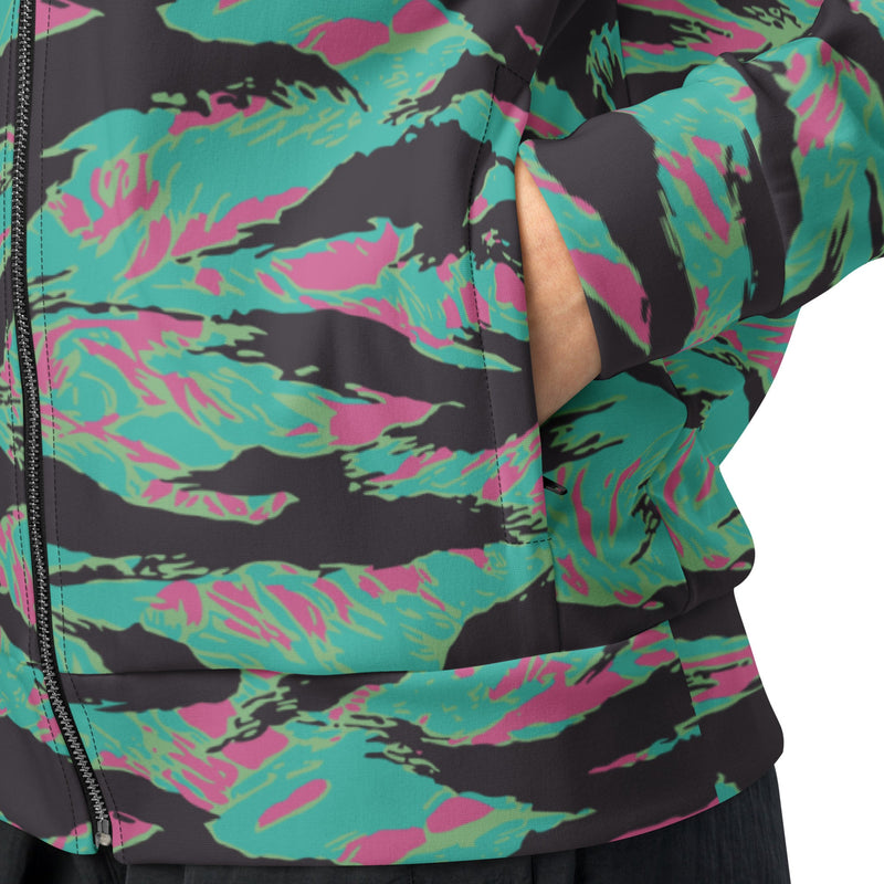 Tiger Stripe Miami CAMO Unisex Track Jacket