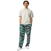 Tiger Stripe Miami CAMO Unisex Wide-Leg Joggers