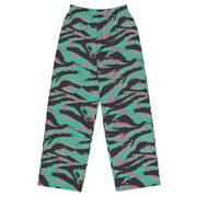 Tiger Stripe Miami CAMO Unisex Wide-Leg Leisure Pants - 2XS - Pant