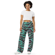 Tiger Stripe Miami CAMO Unisex Wide-Leg Leisure Pants - Pant