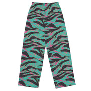 Tiger Stripe Miami CAMO Unisex Wide-Leg Leisure Pants - Pant