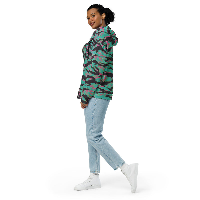 Tiger Stripe Miami CAMO Unisex Zip Hoodie