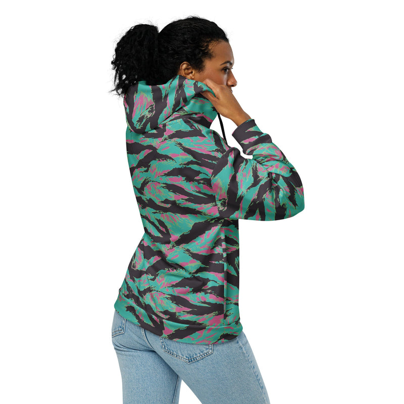 Tiger Stripe Miami CAMO Unisex Zip Hoodie