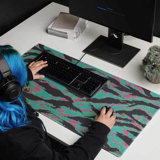 Tiger Stripe Miami CAMO Universal Large Desk Pad