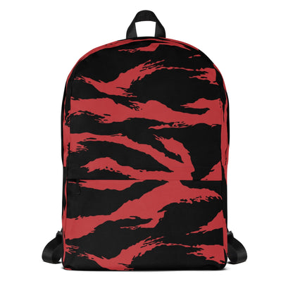 Modern Warfare Tiger Stripe Red and Black CAMO Backpack - Backpacks