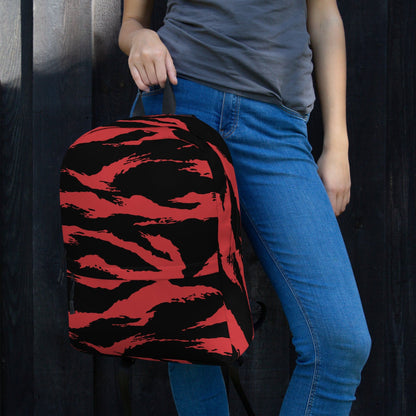 Modern Warfare Tiger Stripe Red and Black CAMO Backpack - Backpacks