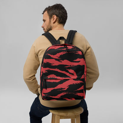 Modern Warfare Tiger Stripe Red and Black CAMO Backpack - Backpacks