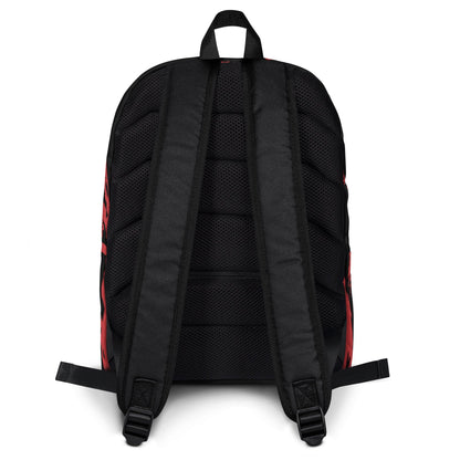 Modern Warfare Tiger Stripe Red and Black CAMO Backpack - Backpacks