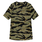 Tiger Stripe Special Forces Advisor Sparse CAMO Mens Short-Sleeve Rash Guard - SS