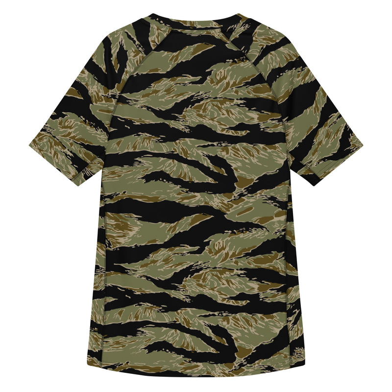 Tiger Stripe Special Forces Advisor Sparse CAMO Mens Short-Sleeve Rash Guard - SS