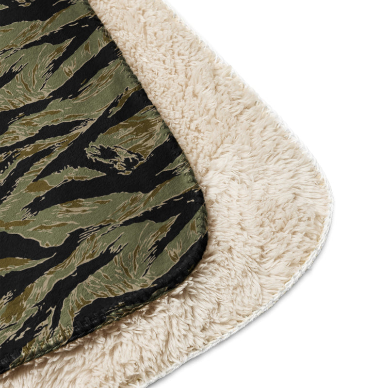 Tiger Stripe Special Forces Advisor Sparse CAMO Sherpa Blanket
