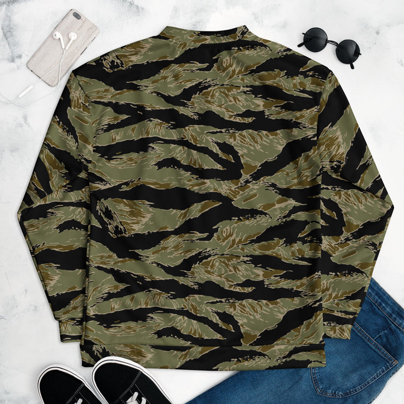 Tiger Stripe Special Forces Advisor Sparse CAMO Unisex Bomber Jacket