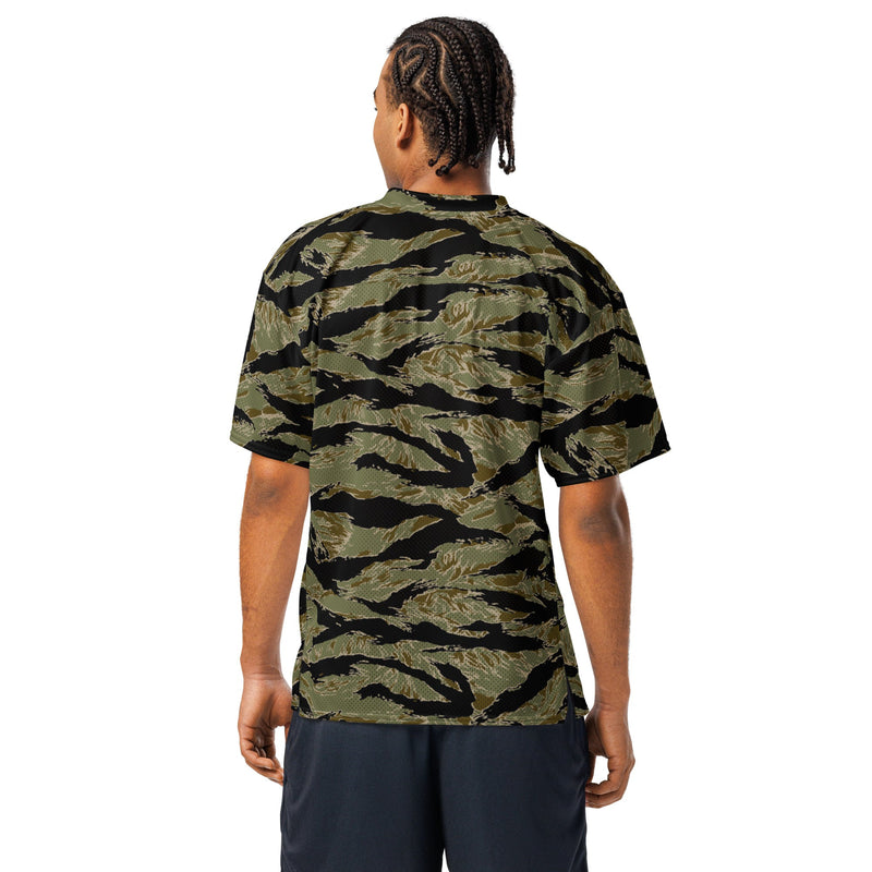 Tiger Stripe Special Forces Advisor Sparse CAMO Unisex Football Jersey - American