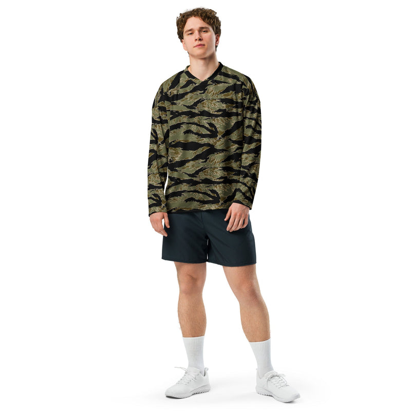Tiger Stripe Special Forces Advisor Sparse CAMO Unisex Hockey Fan Jersey