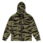Tiger Stripe Special Forces Advisor Sparse CAMO Unisex Zip Hoodie - 2XS