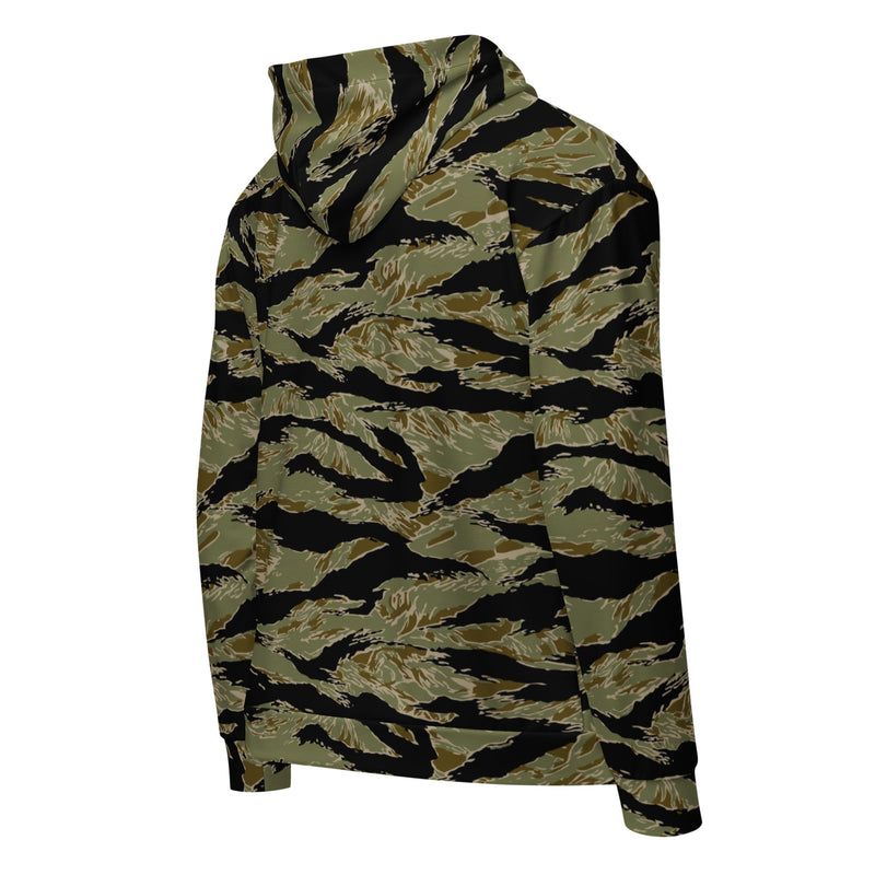Tiger Stripe Special Forces Advisor Sparse CAMO Unisex Zip Hoodie