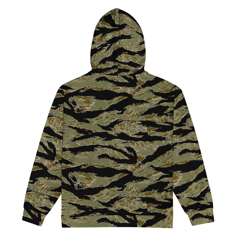 Tiger Stripe Special Forces Advisor Sparse CAMO Unisex Zip Hoodie