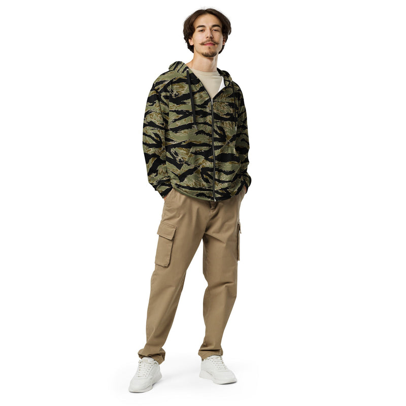 Tiger Stripe Special Forces Advisor Sparse CAMO Unisex Zip Hoodie