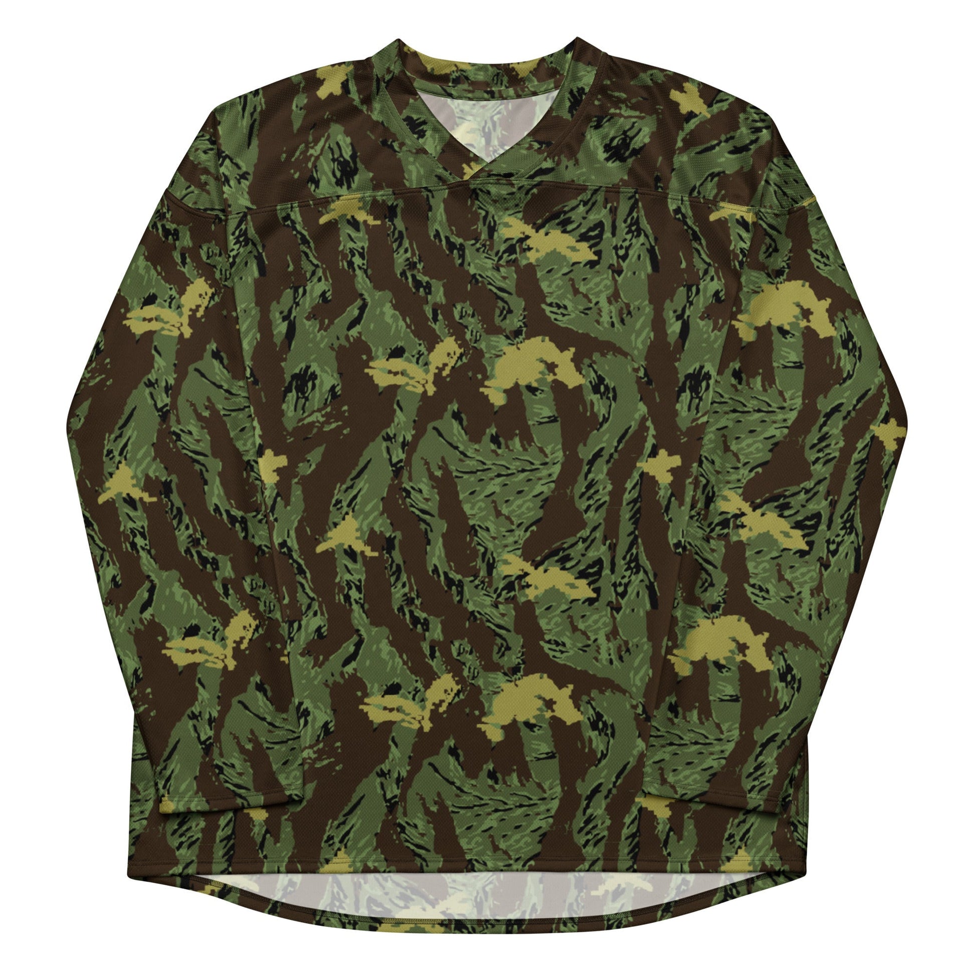 Tiger Stripe Special Purpose Canopy CAMO hockey fan jersey - Hockey Jerseys