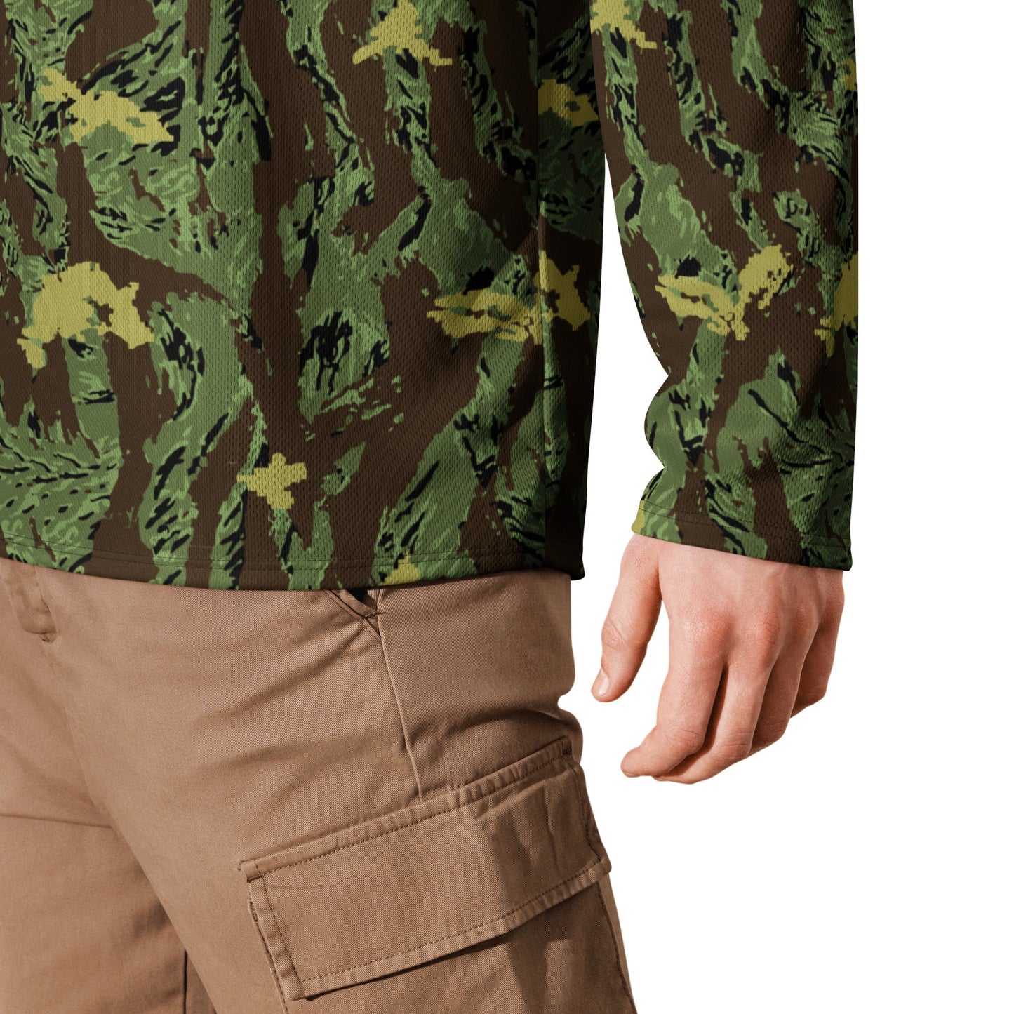 Tiger Stripe Special Purpose Canopy CAMO hockey fan jersey - Hockey Jerseys