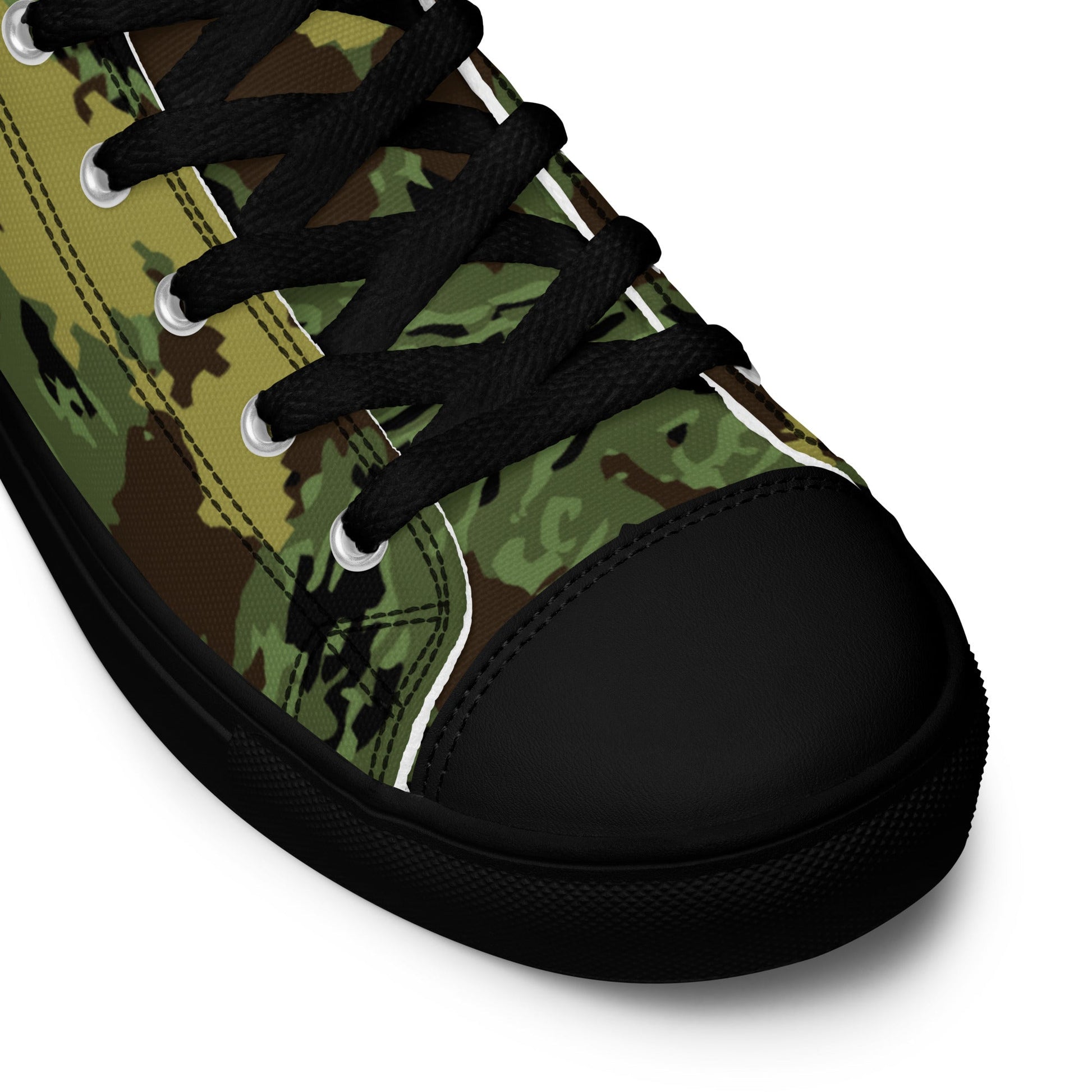 Tiger Stripe Special Purpose Canopy CAMO Mens high top canvas shoes - High Top Canvas Shoes