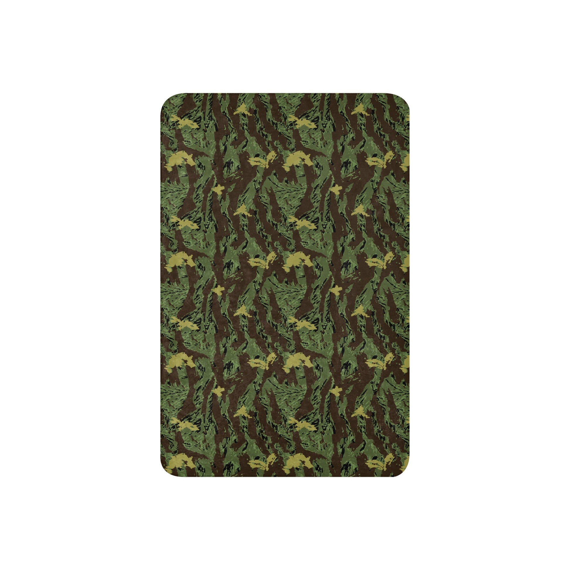 Tiger Stripe Special Purpose Canopy CAMO Sherpa blanket - Blankets