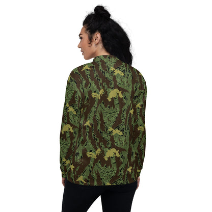 Tiger Stripe Special Purpose Canopy CAMO Unisex Bomber Jacket - Jackets