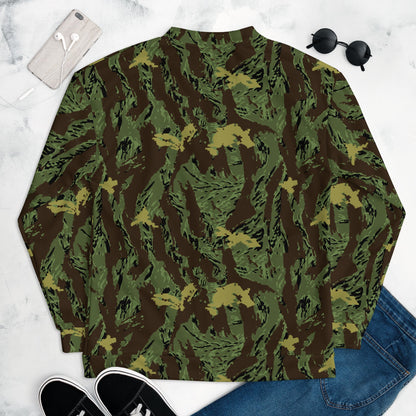 Tiger Stripe Special Purpose Canopy CAMO Unisex Bomber Jacket - Jackets
