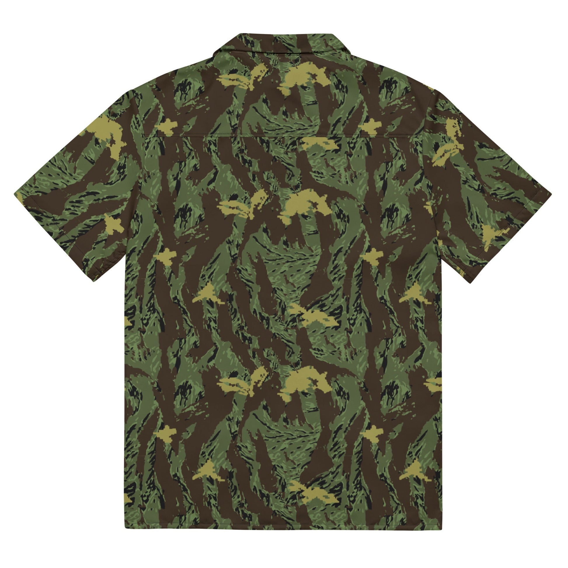 Tiger Stripe Special Purpose Canopy CAMO Unisex button shirt - Button Shirts