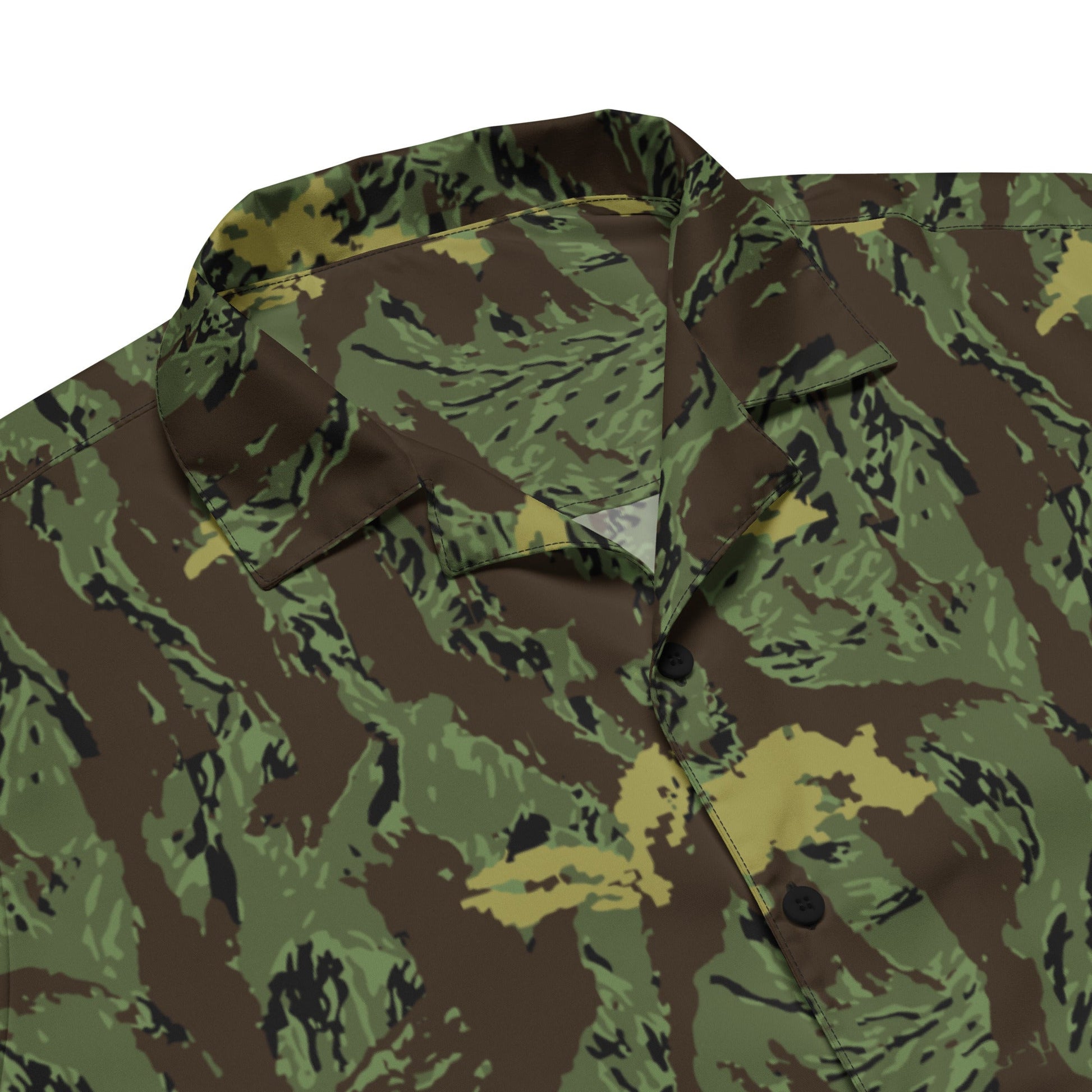 Tiger Stripe Special Purpose Canopy CAMO Unisex button shirt - Button Shirts