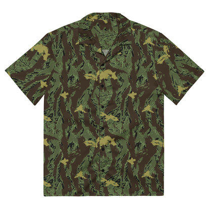 Tiger Stripe Special Purpose Canopy CAMO Unisex button shirt - 2XS - Button Shirts