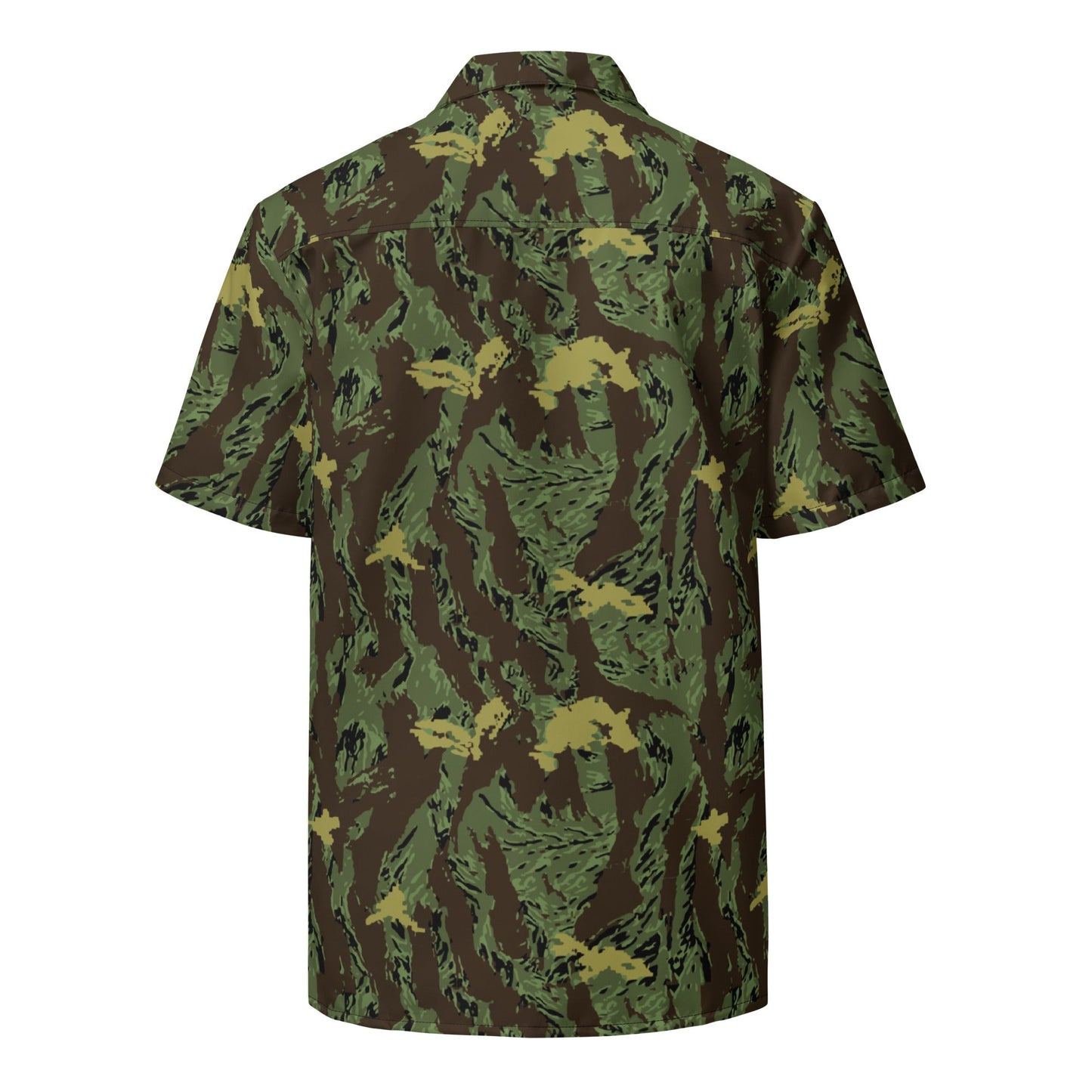 Tiger Stripe Special Purpose Canopy CAMO Unisex button shirt - Button Shirts